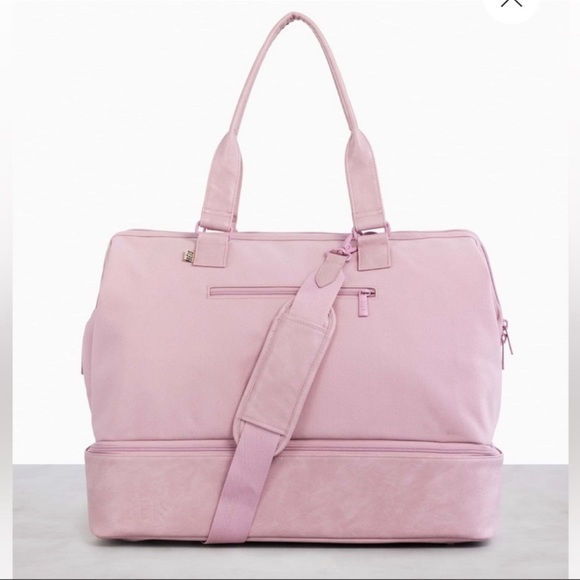 BEIS Handbags - BEIS Weekender Bag in Sakura Pink